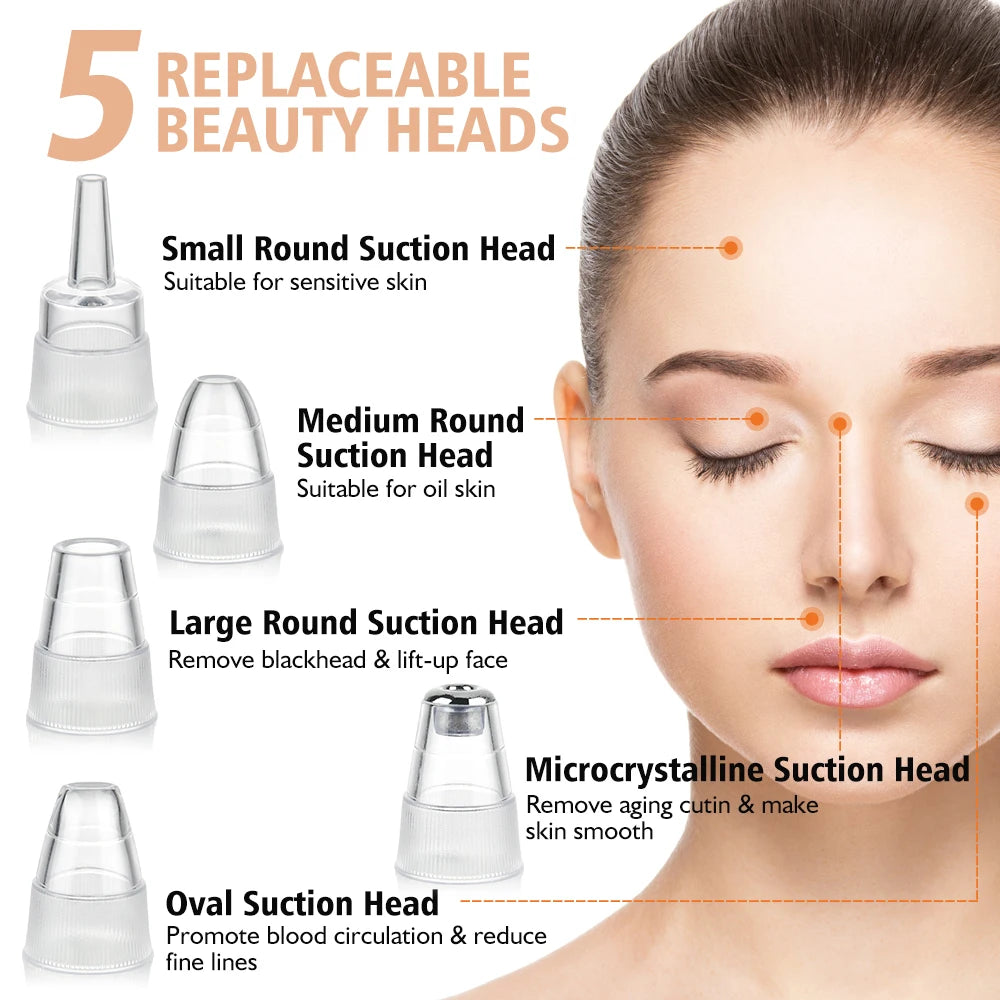 electric black head remover